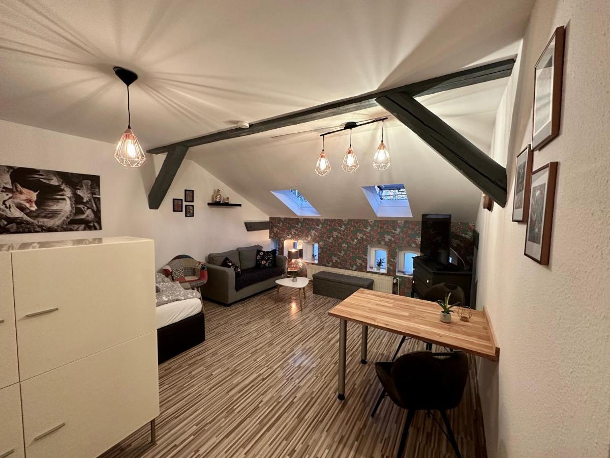 Apartment Zum Roten Fuchs Inkl. Parkplatz Erfurt Exteriér fotografie